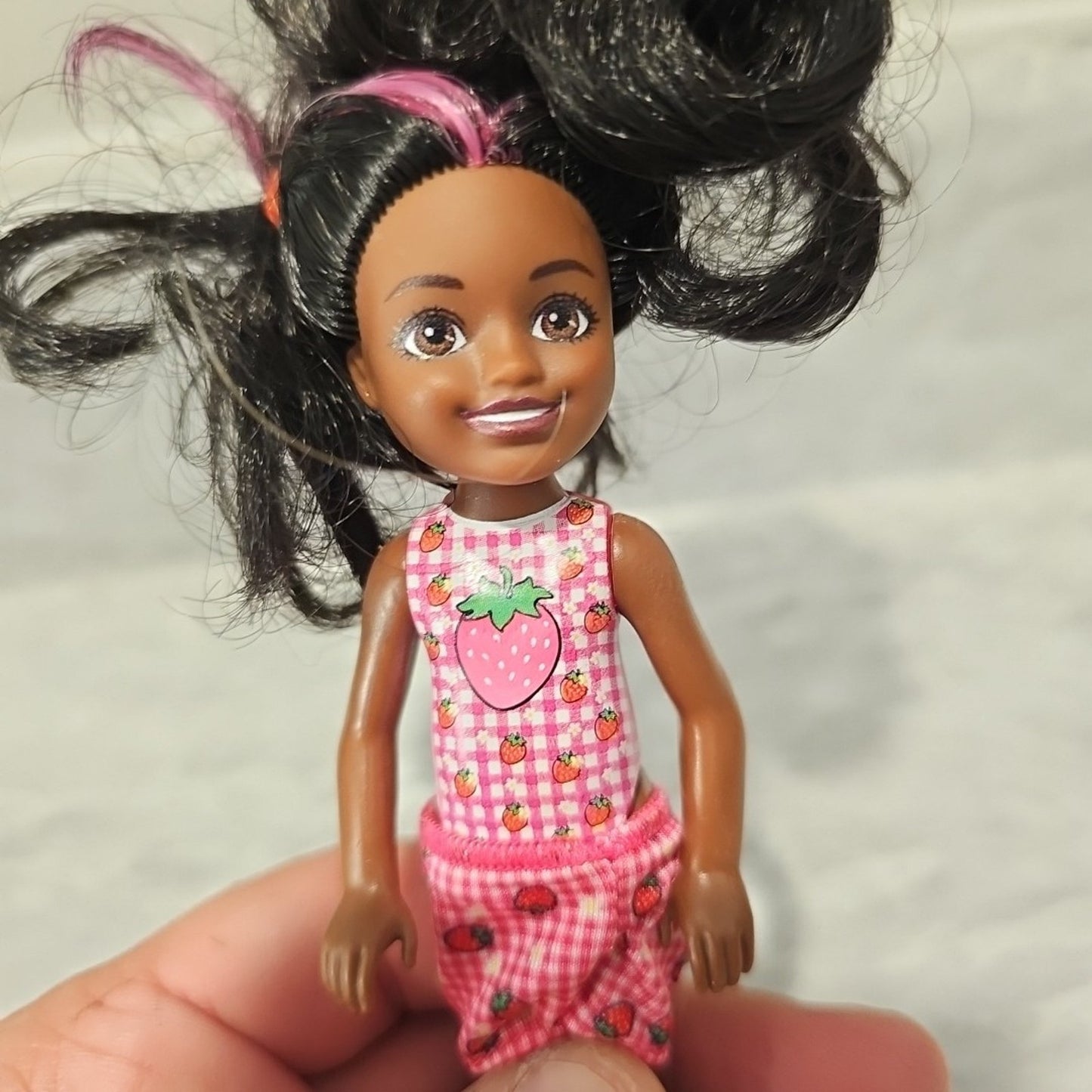 Barbie Chelsea & Friends Doll With Love & Harts T-shirt - Strawberry Doll Toys