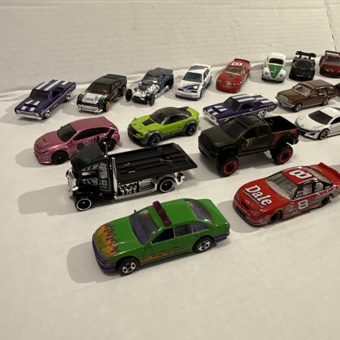 Lot Of 21 Car Vehicles - Various Models 1:64 Scale Race Car Toy Lot Collection