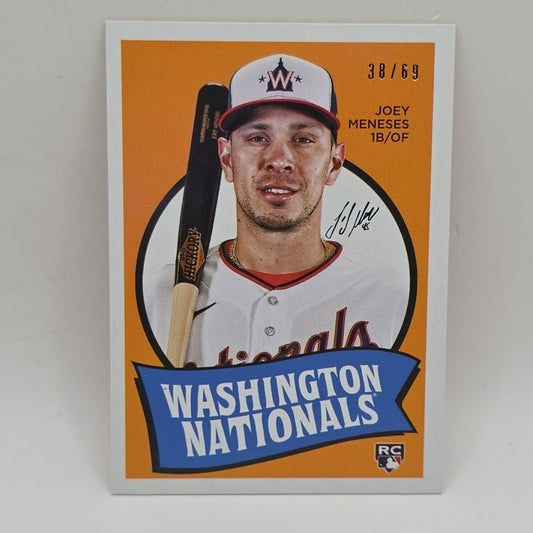 2023 Topps Archives - 1969 Team History Image Variations Joey Meneses /69