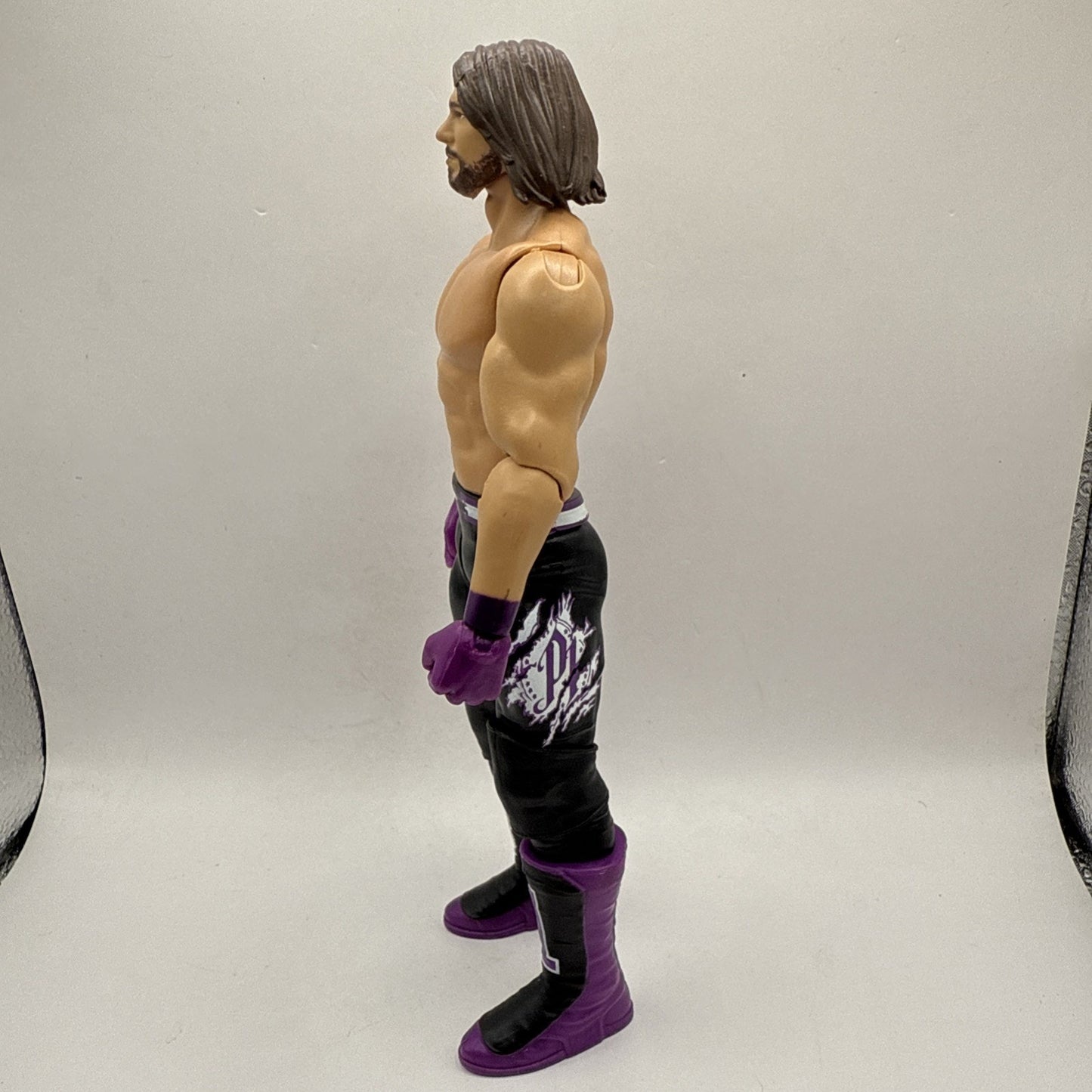 WWE 2017 Mattel Summerslam Series A.J Styles Wrestling Action Figure Purple Toy