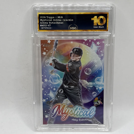 2024 Topps Update -Mystical #MYS-47 Adley Rutschman Graded 10 MLB