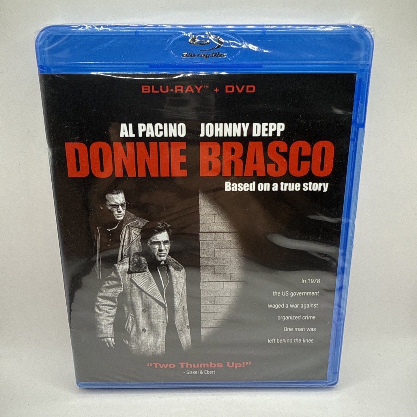 Donnie Brasco [Blu-ray + DVD] Johnny Depp - Al Pacino - Sealed Movie
