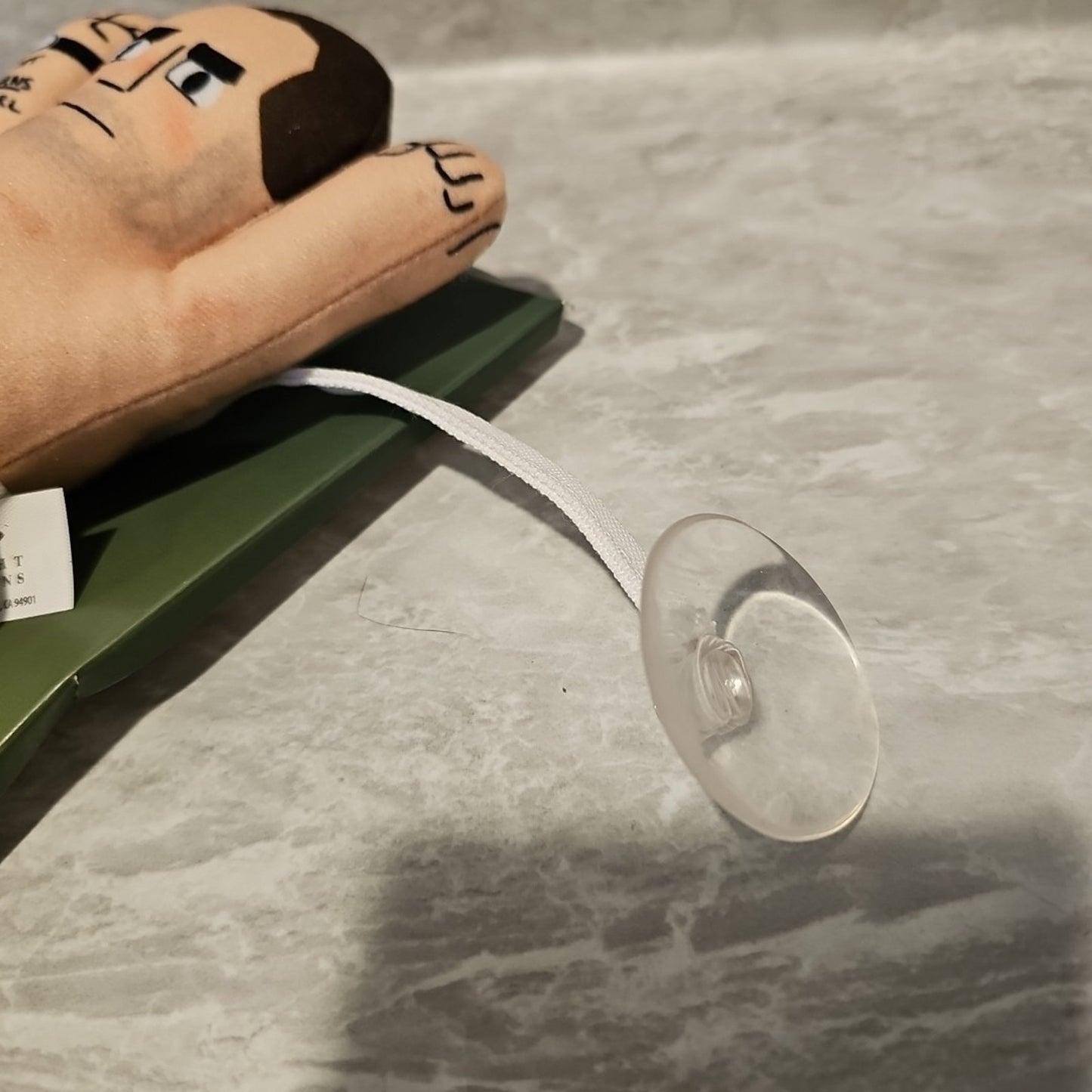 A Die Hard Christmas John McClane Suction Cup Plush Insight Editions 7”