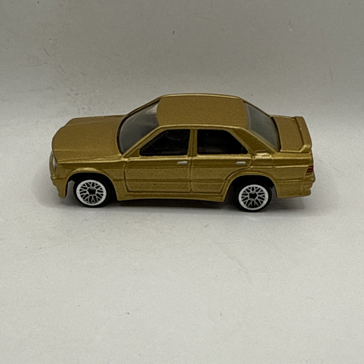 Hot Wheels Mercedes Benz RCS30 Gold Vintage - RARE 1:64 Scale Die-cast Car