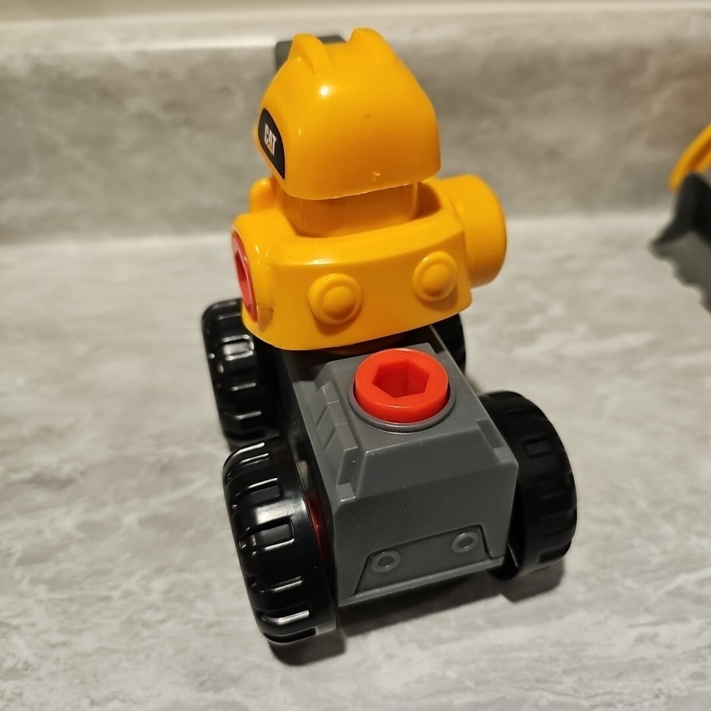 CAT Junior Crew Fix-It Fleet Bulldozer With Noise & Excavator - No Toy Drill