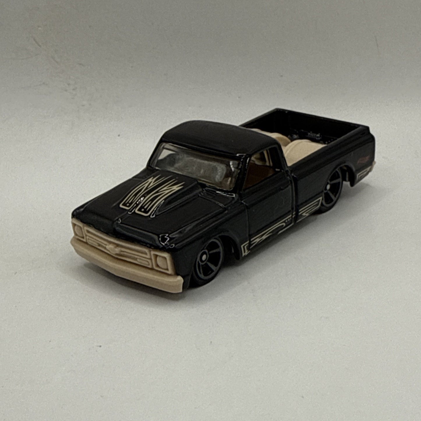 Hot Wheels '67 Chevy C10 Pickup Truck Black HW Hot Trucks Mattel 1:64 Scale Toy