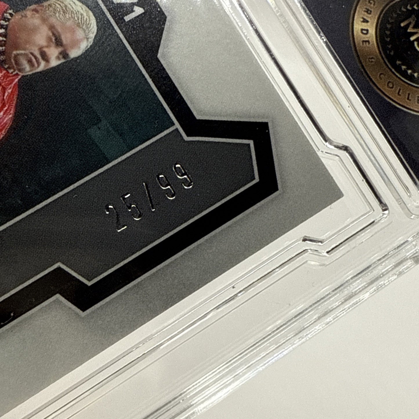2024 Panini Prizm WWE - Rikishi #171 Orange Prizm /99 Graded 9 Mint Short Print