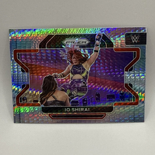 2022 Panini Prizm WWE Wrestling HYPER Parallel #63 Io Shirai - NXT 2.0