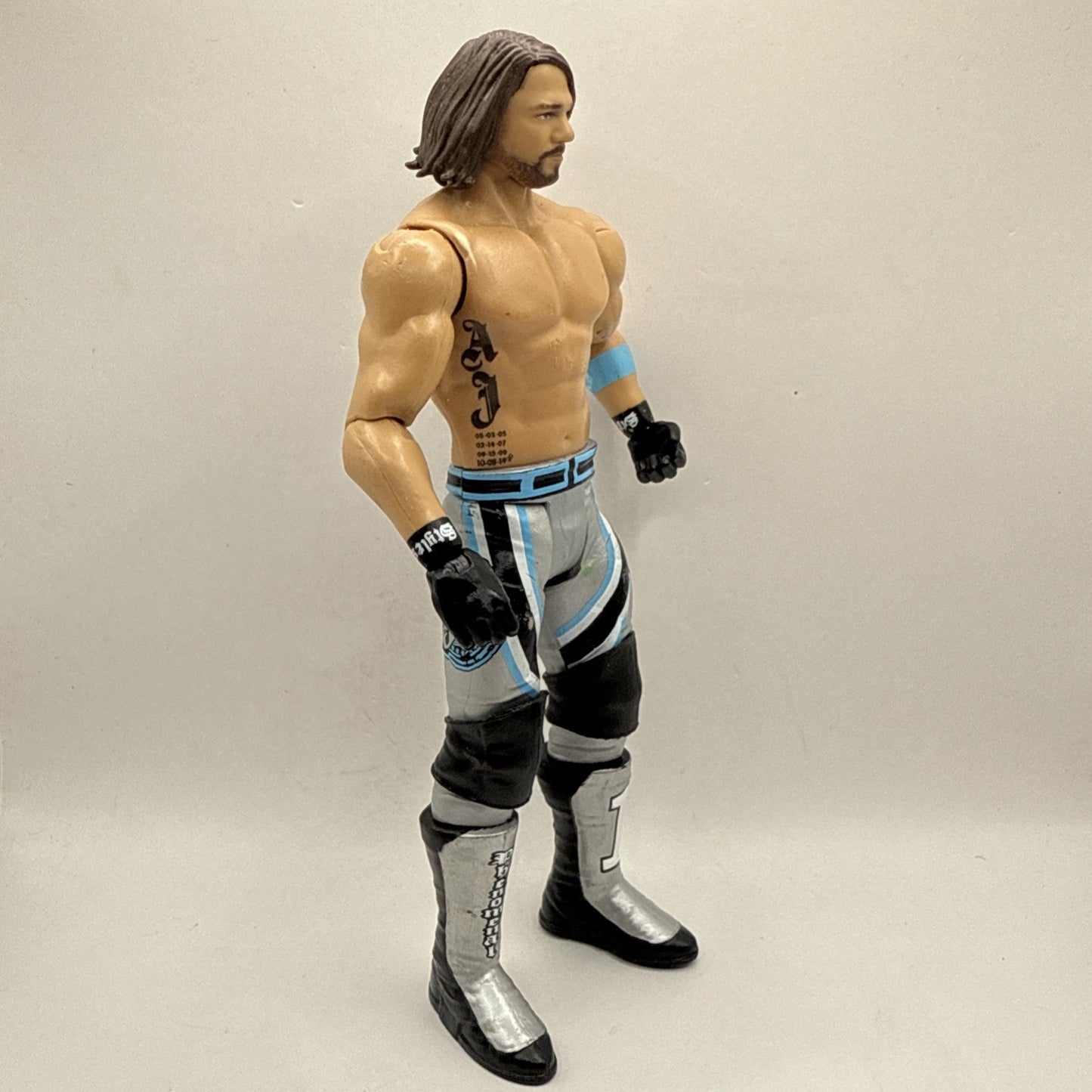 2017 WWE Mattel Aj Styles Articulated Action Figure Collectible Wrestling 6” Toy
