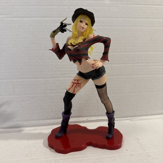 Freddy Vs. Jason Female 8" PVC Horror Figure Model Toy Collect Statue Boxed