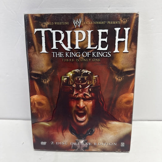 WWE - Triple H: The King of Kings (DVD, 2008, 2-Disc Set) Authentic US NEAR MINT