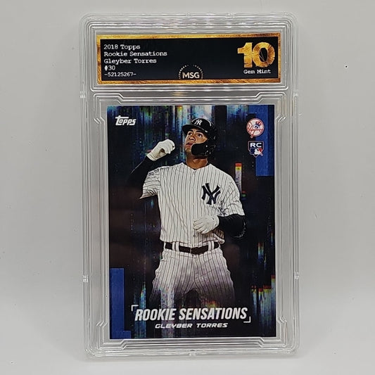 2018 Topps On Demand Rookie Sensations Gleyber Torres #30 Graded 10