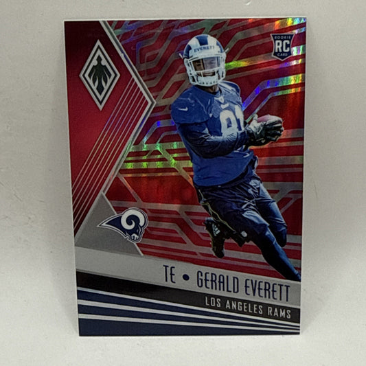 Gerald Everett 2017 Phoenix RC /199 Pink Football Card Seahawks #164 NFL Rams