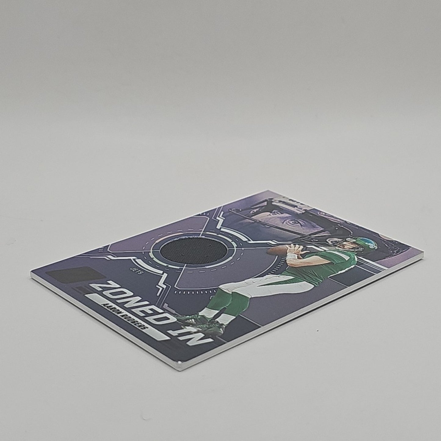 2023 PANINI ZENITH #ZI-ARS ZONED IN AARON RODGERS PATCH NY JETS