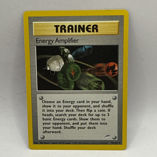 Pokemon Japanese Pocket Monsters -Energy Amplifier- Neo Destiny MP Tcg Card