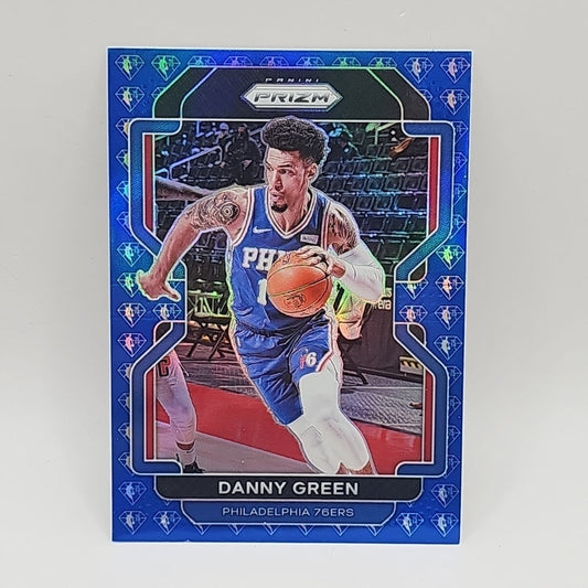 2021-22 Panini Prizm - DANNY GREEN - 75th Anniversary Blue Diamond SP #30
