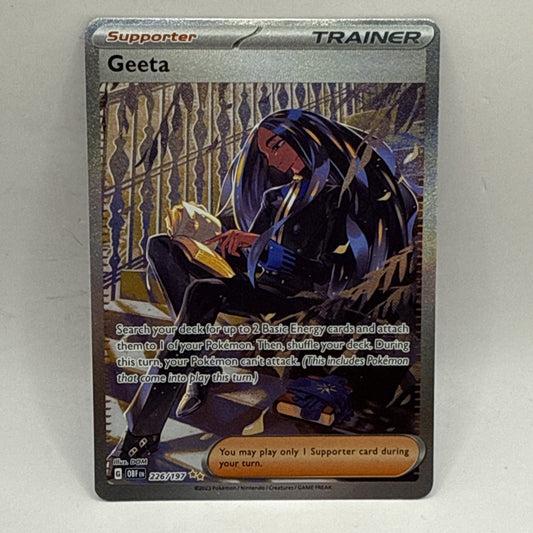 Pokémon TCG Geeta 226/197 Special Illustration Rare - SV: Obsidian Flames - MP