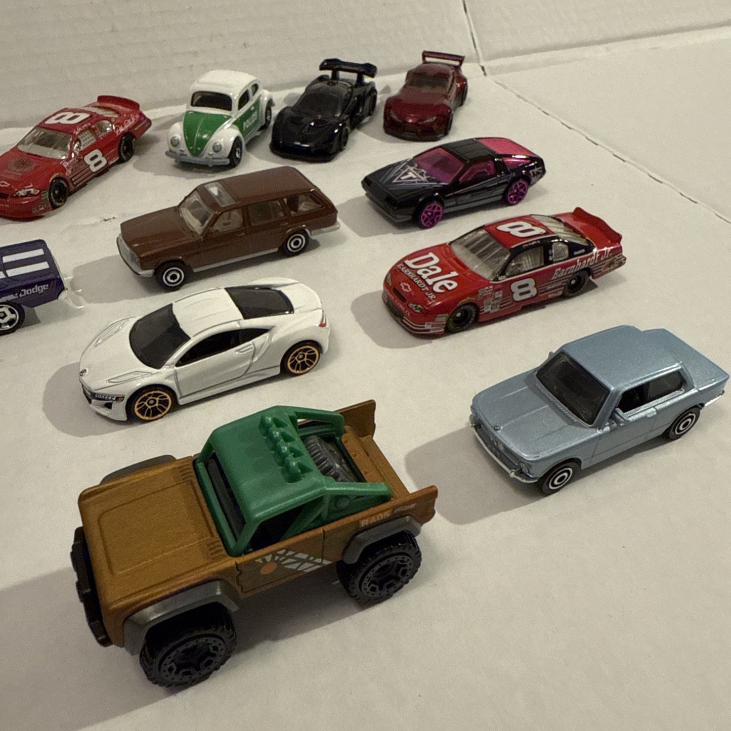 Lot Of 21 Car Vehicles - Various Models 1:64 Scale Race Car Toy Lot Collection