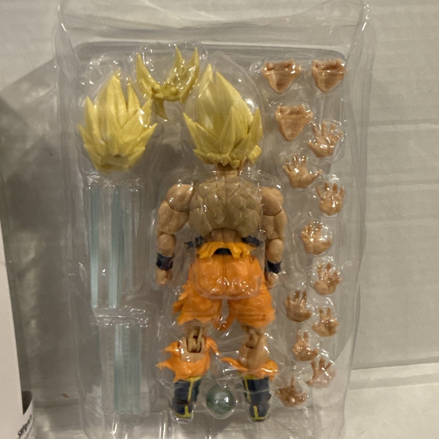 Chinese Super Saiyan God Dragon Ball Z Gogeta & Super Sayan Goku 6” Figures