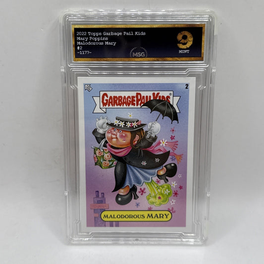 2022 Garbage Pail Kids Book Worms Series 1 Gross Adaptations #2 Malodorous MARY