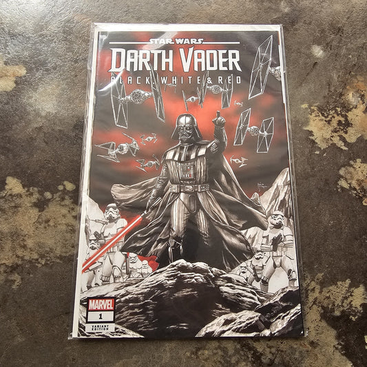 Star Wars Darth Vader Black White & Red #1 Variant Edition Comic Book
