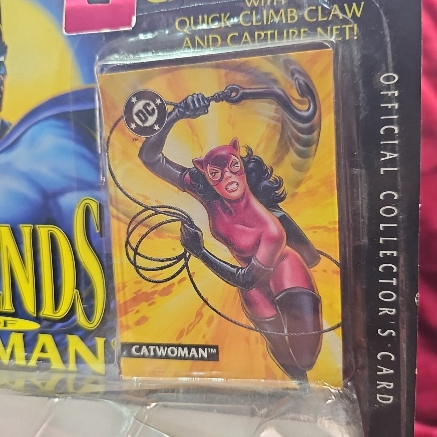 1994 Kenner Legends of Batman Catwoman with Quick-Climb Claw & Capture Net