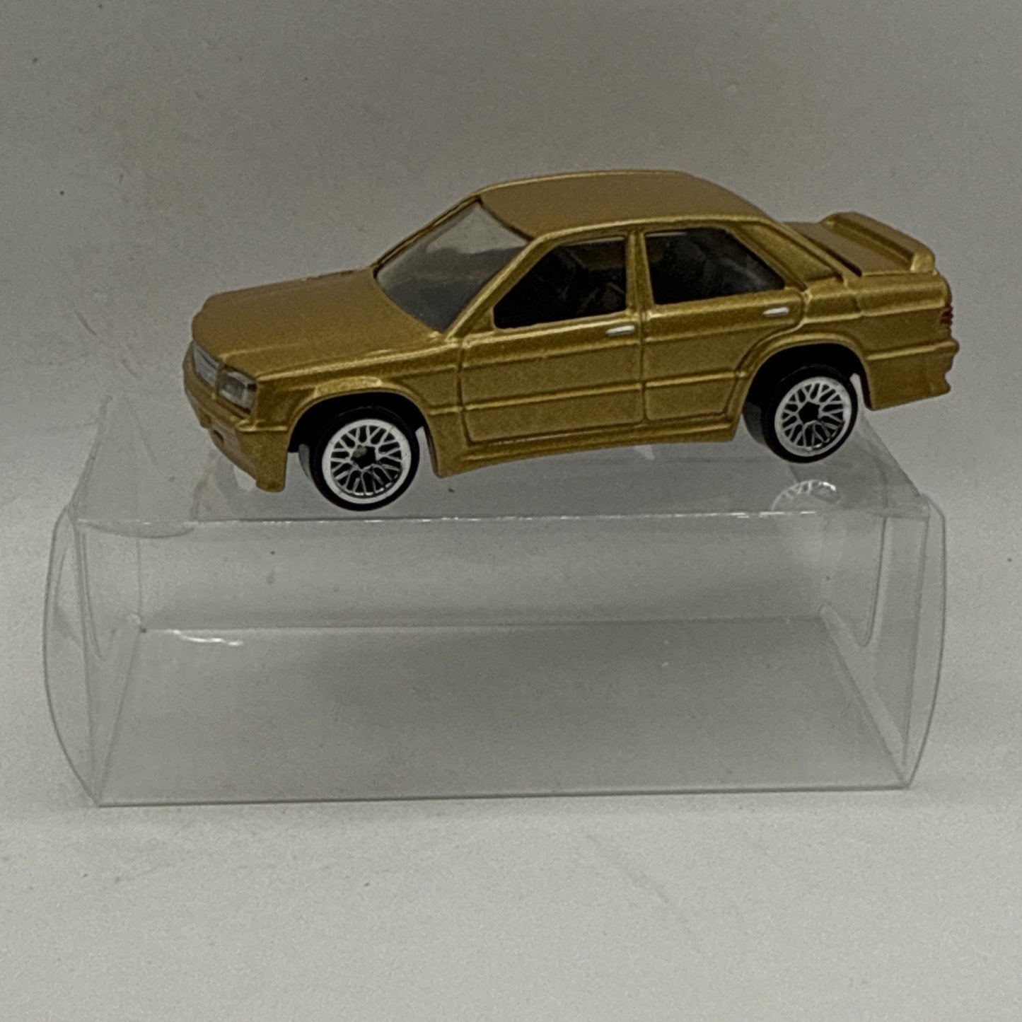 Hot Wheels Mercedes Benz RCS30 Gold Vintage - RARE 1:64 Scale Die-cast Car