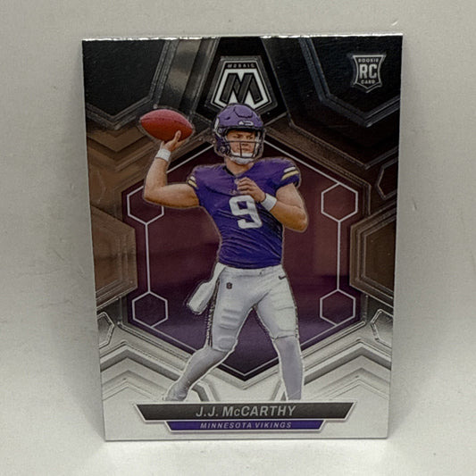 2024 Panini Mosaic - Rookies #310 J.J. McCarthy (RC) NFL Vikings Card
