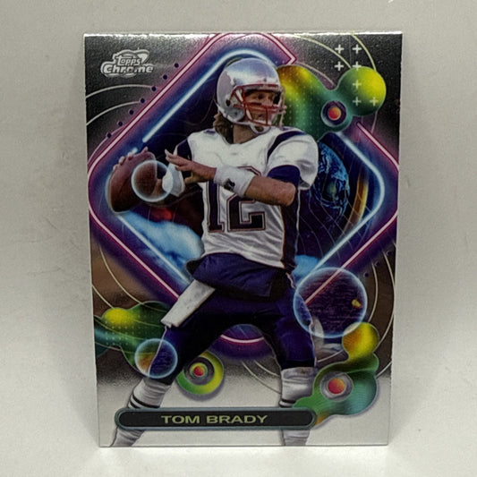 2023 Topps Composite Tom Brady #281 Chrome Cosmic New England Patriots