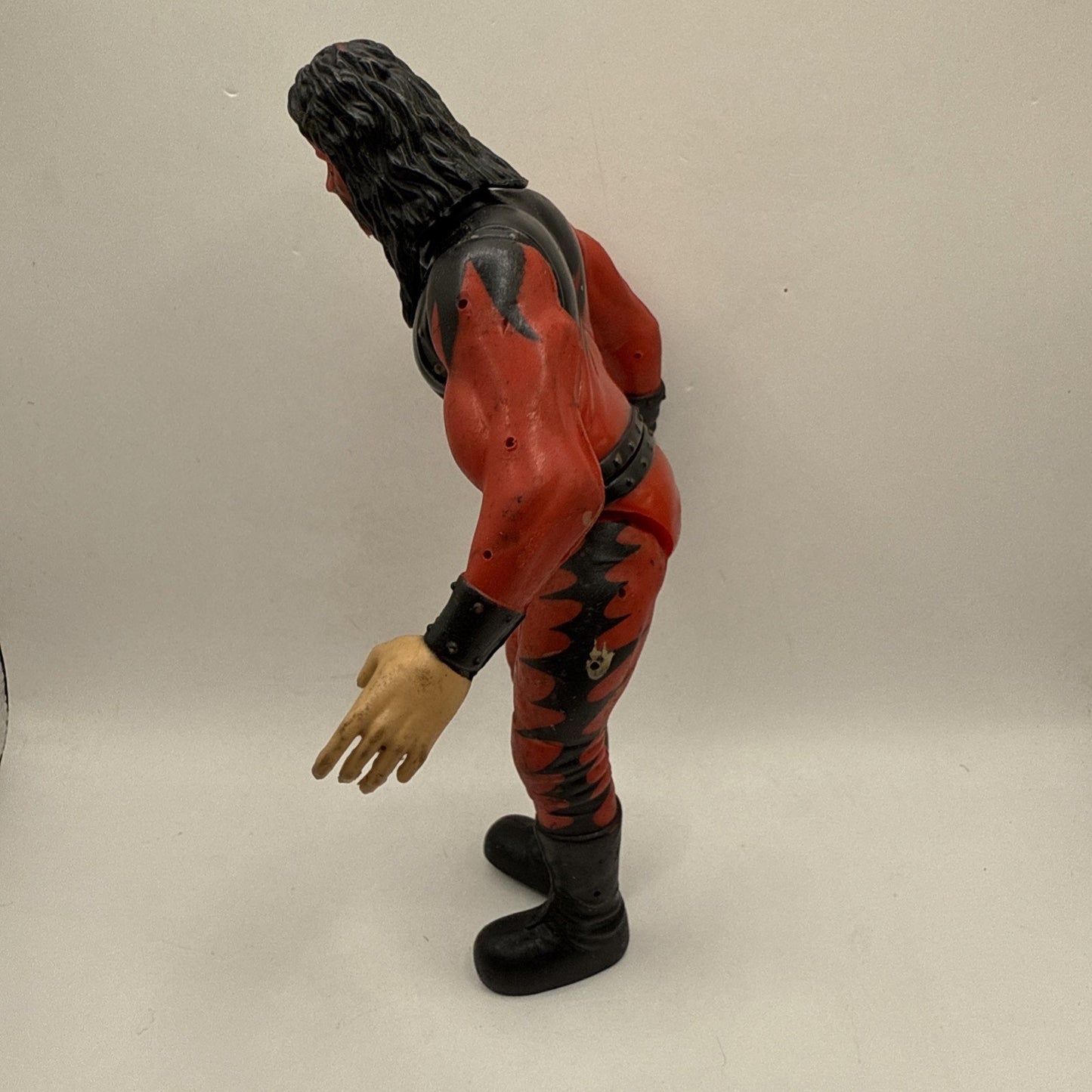 KANE WWE WWF Action Wrestling Toy Figure 1998 Jakks Pacific Titan Sports 6" Tall