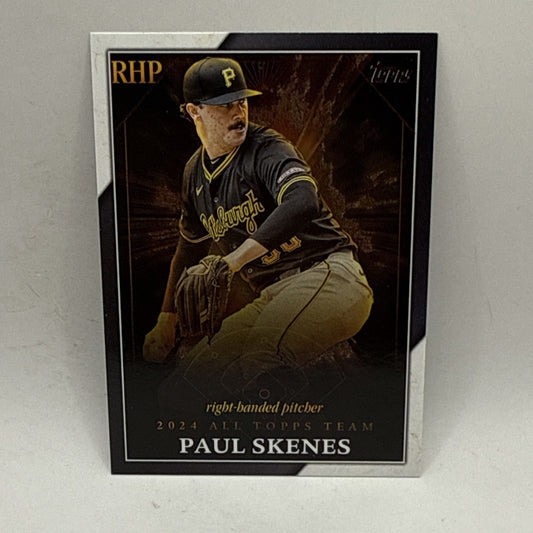 2025 Topps Series 1 Paul Skenes #ATT-7 All Topps Team Pittsburgh Pirates