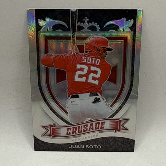 2021 Crusade Juan Soto Chronicles Washington Nationals #18 MLB Baseball Card
