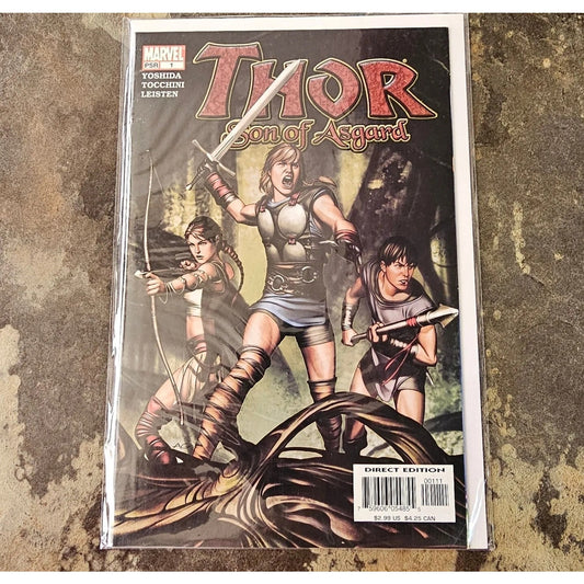 Thor: Son of Asgard #1 (2004, Marvel) Loki Cuts Sif's Hair Origin of Thor