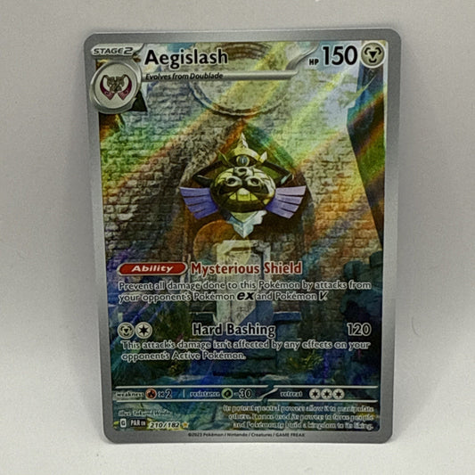 Aegislash 210/182 SV04: Paradox Rift Holo Pokemon Tcg Collectible Card