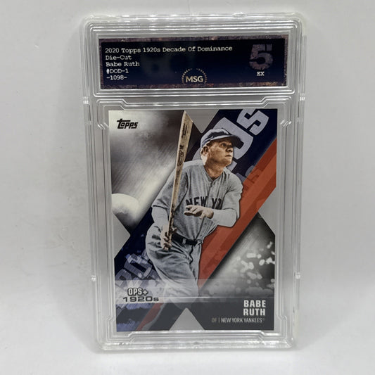 2020 Topps - Decade of Dominance Die-Cuts #DOD-1 Babe Ruth