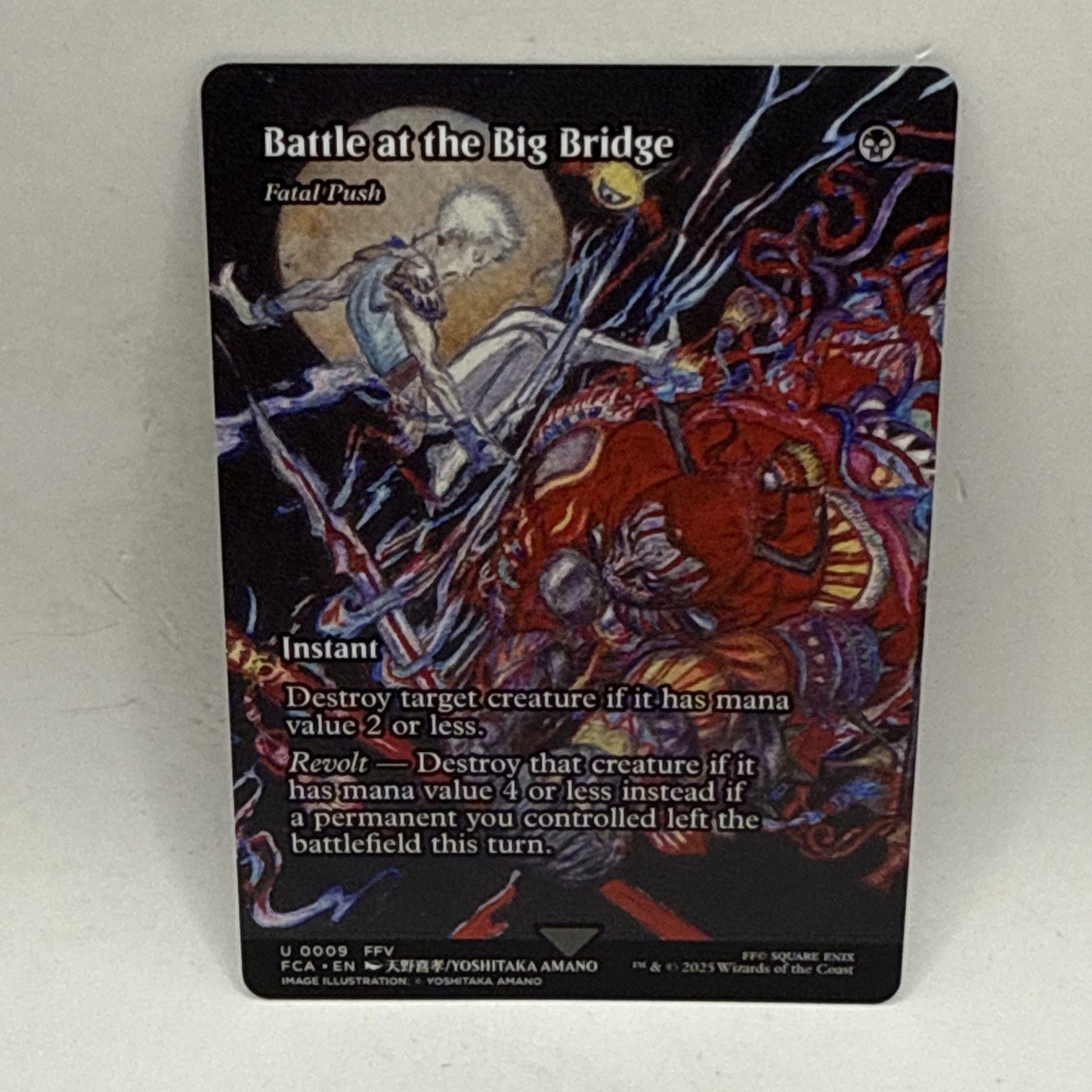 WOTC Universes Beyond: FINAL FANTASY Battle at the Big Bridge MTG Card