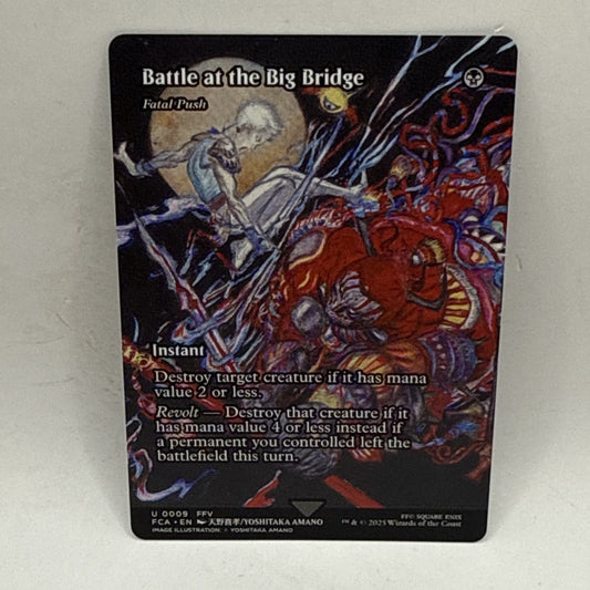 WOTC Universes Beyond: FINAL FANTASY Battle at the Big Bridge MTG Card
