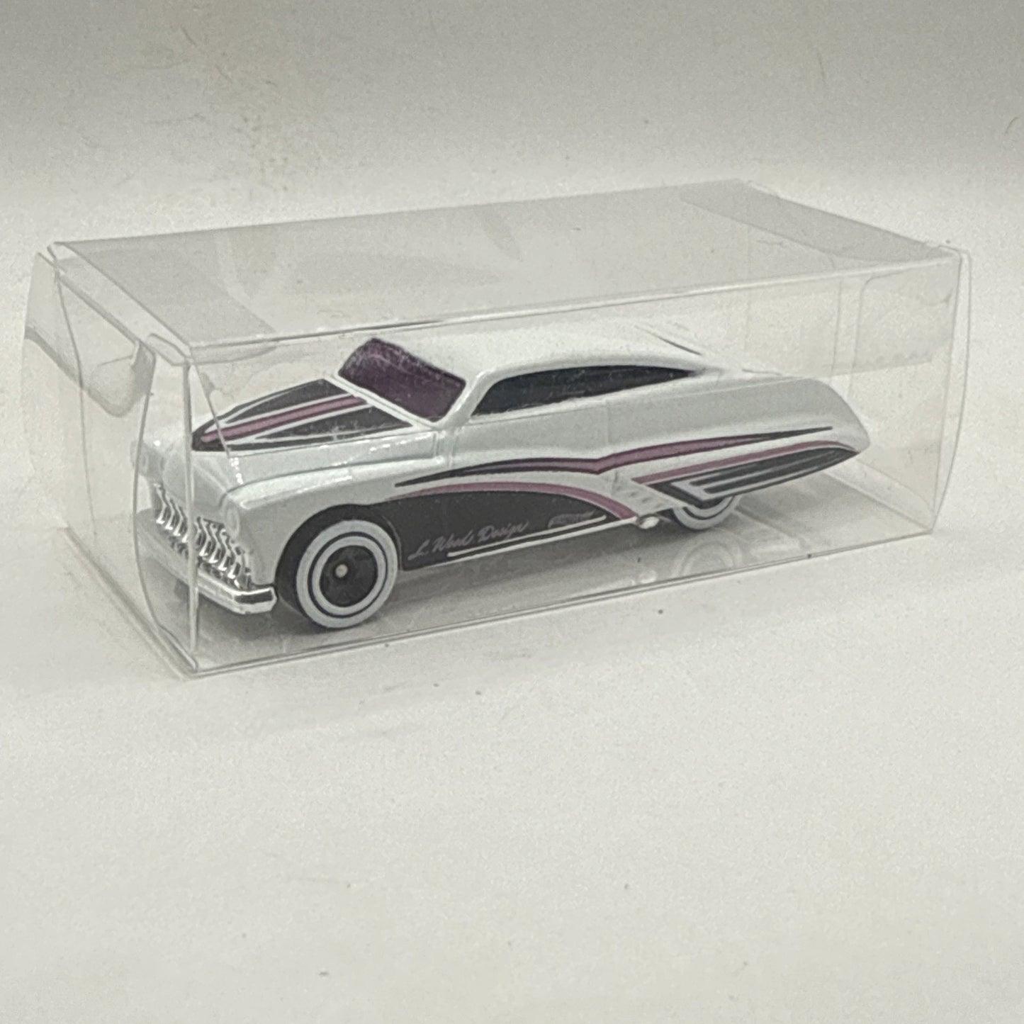 Hot Wheels 2025 Mainline G Case HW Designed By Purple Passion White 1:64 Scale