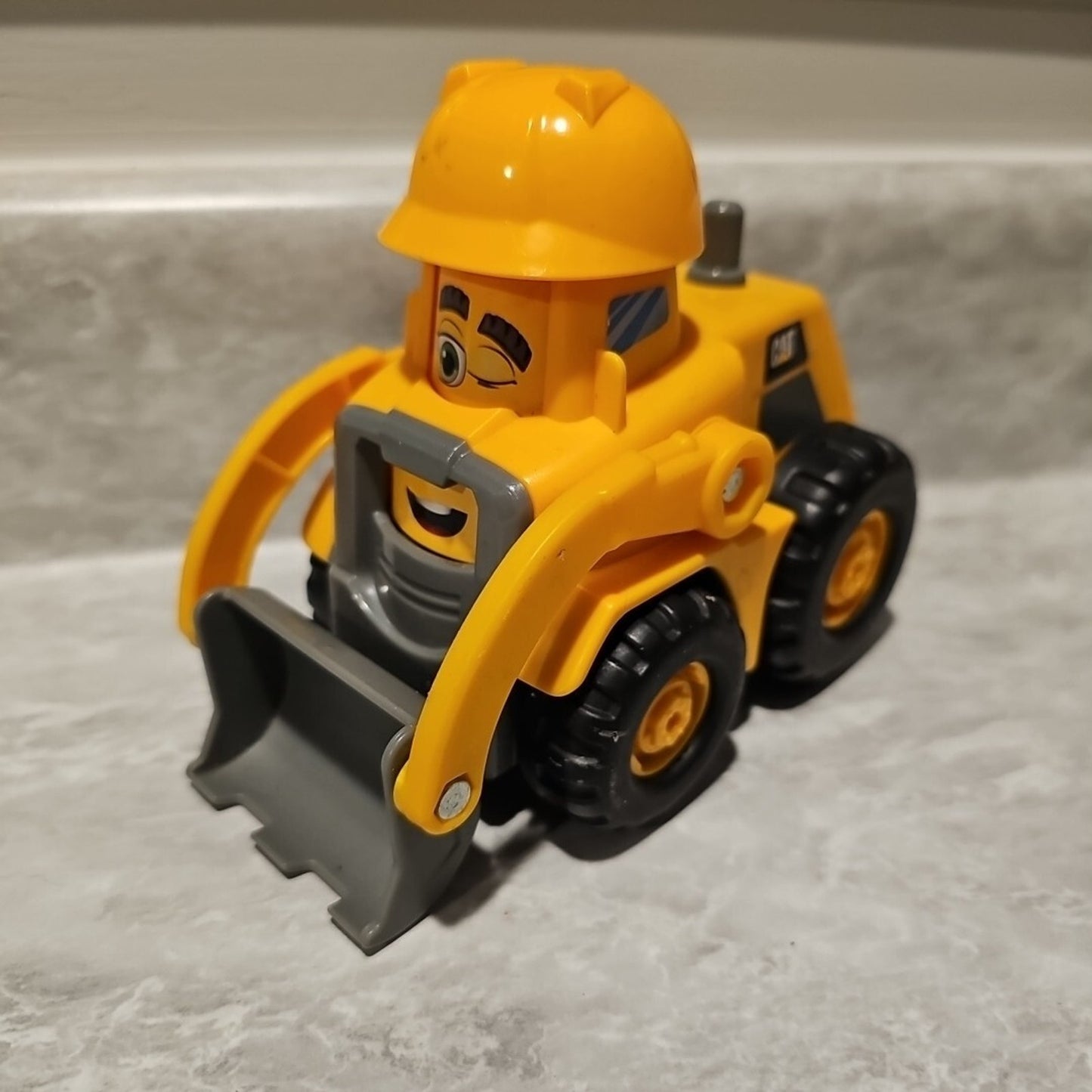 CAT Junior Crew Fix-It Fleet Bulldozer With Noise & Excavator - No Toy Drill