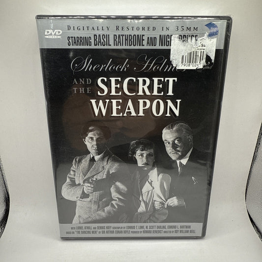 Sherlock Holmes and the Secret Weapon (DVD, 1942) - New - Digitally Restored