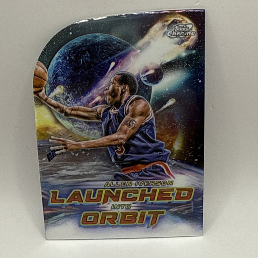 2023-24 Topps Cosmic Chrome - Launched Into Orbit Allen Iverson #LIO-20