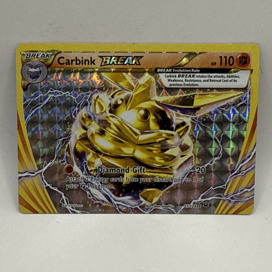 Carbink BREAK 51/124 Fates Collide Ultra Rare Holo Pokemon TCG Card MP