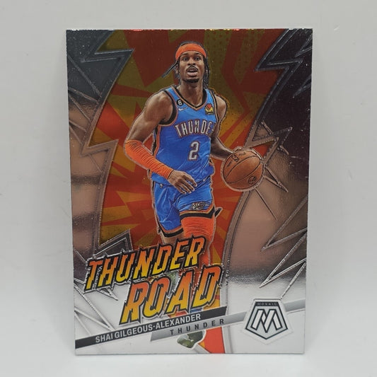 2022-2023 Shai Gilgeous-Alexander - OKC THUNDER ROAD NBA ALL STAR PLAYOFFS