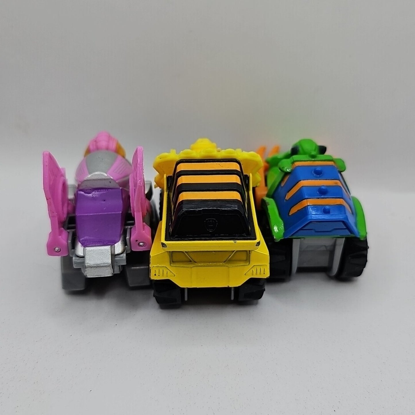 Paw Patrol True Metal Dino Rescue Collectible Die-Cast Vehicle Lot Of 3