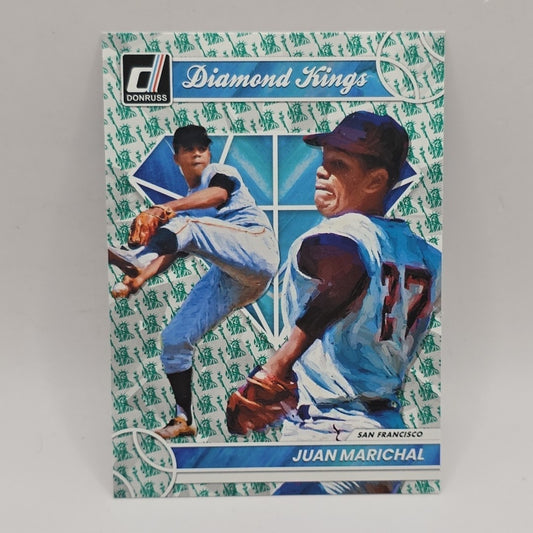 Juan Marichal 2023 Donruss Baseball Diamond Kings Statue Of Liberty #26 Giants