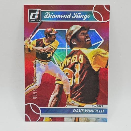 Dave Winfield Holo Red Diamond Kings /2023 Donruss Panini 2023 MLB Padres