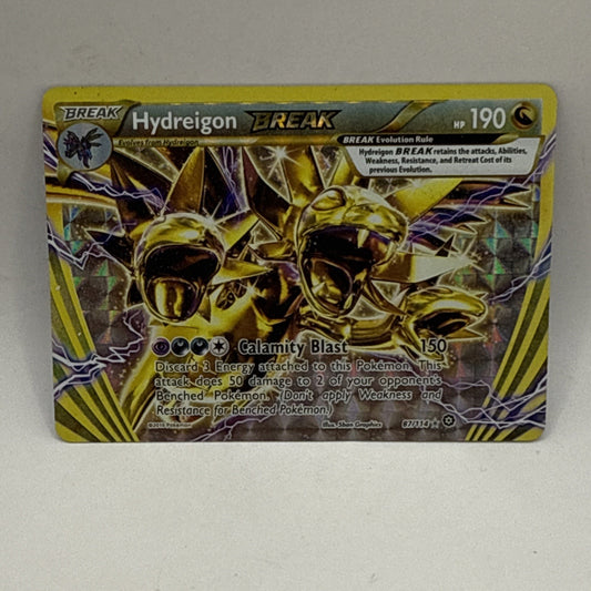 Pokemon Card Hydreigon BREAK 87/114 XY Steam Siege Holo Collectible Card HP