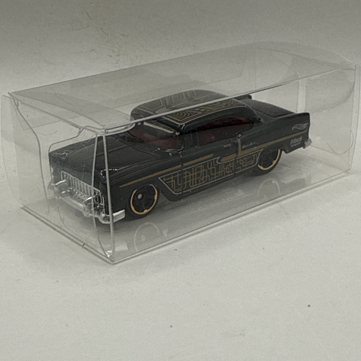 Hot Wheels 1955 Chevy Chevrolet Bel Air Black 1/64 Scale 2025 Diecast Car