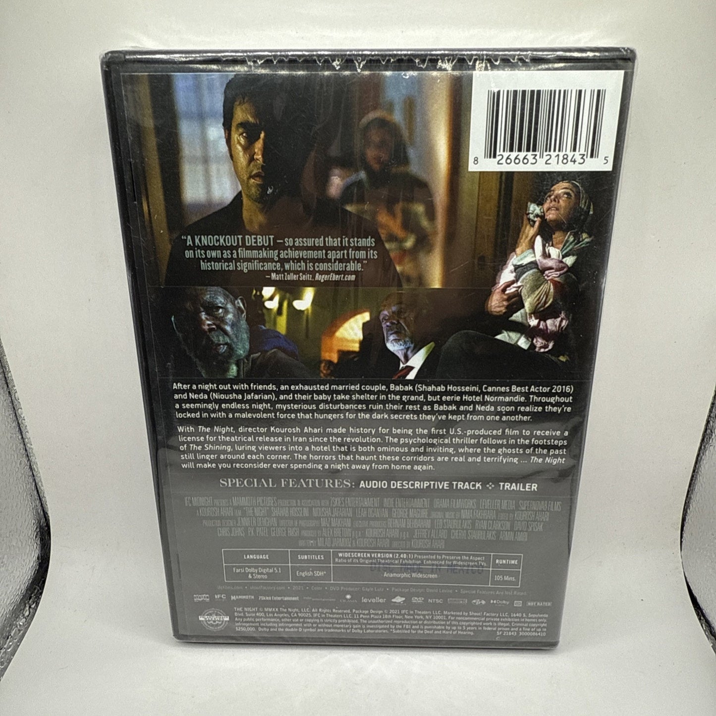 The Night (DVD, 2020) - It Never Ends. Horror. NEW! Sealed