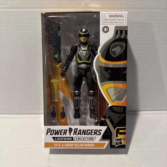Power Rangers Lightning Collection SPD A-Squad Yellow Ranger Action Figure